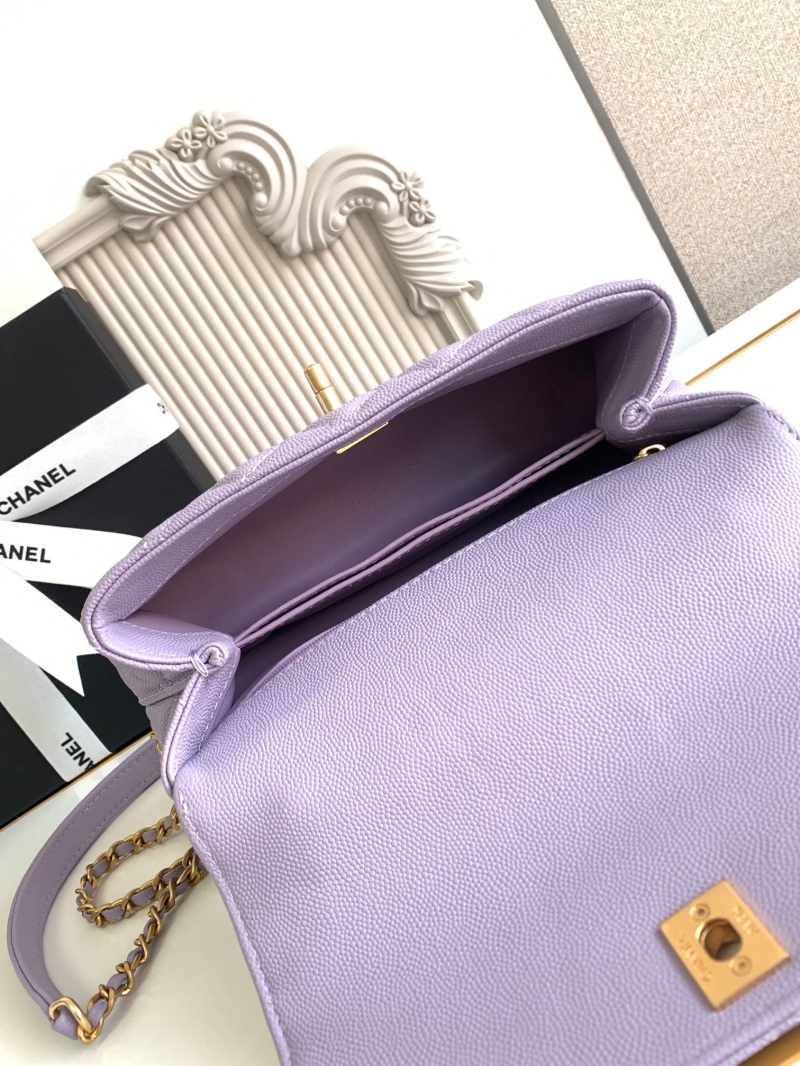 Ch**el top handle bags